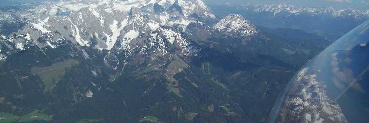 Flugwegposition um 16:47:24: Aufgenommen in der Nähe von Weng im Gesäuse, 8913, Österreich in 2072 Meter